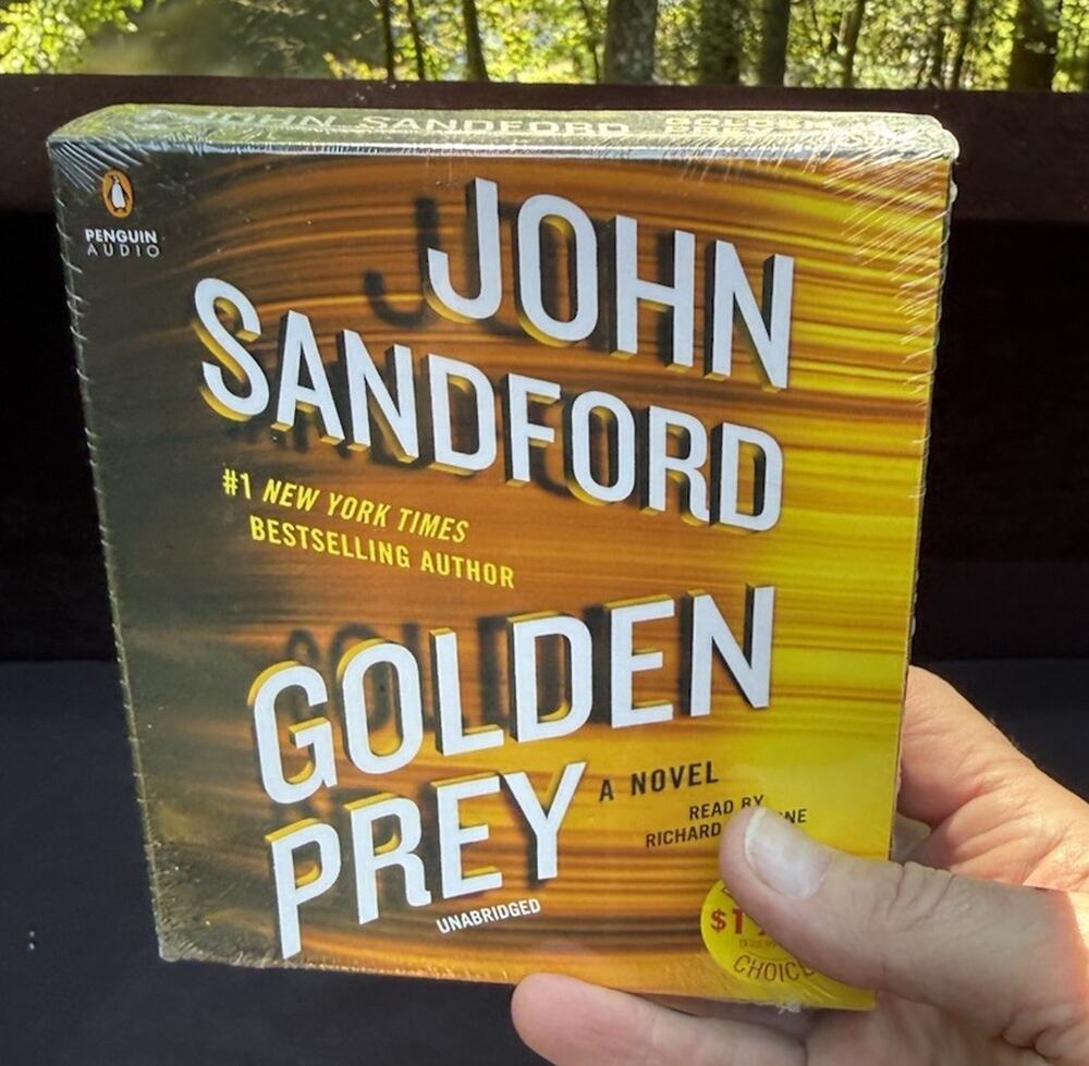 Golden Prey by John Sandford Unabridged Audiobook CD New! Sealed! -B1